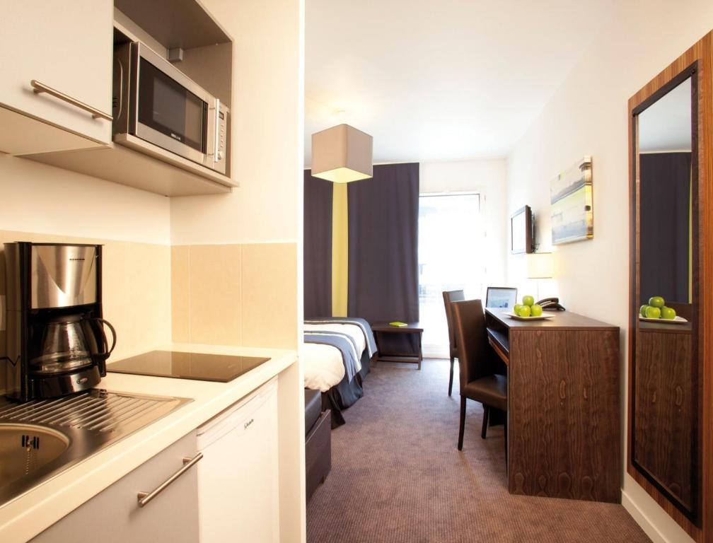 Lagrange Apart'Hotel Paris-Boulogne Zimmer foto