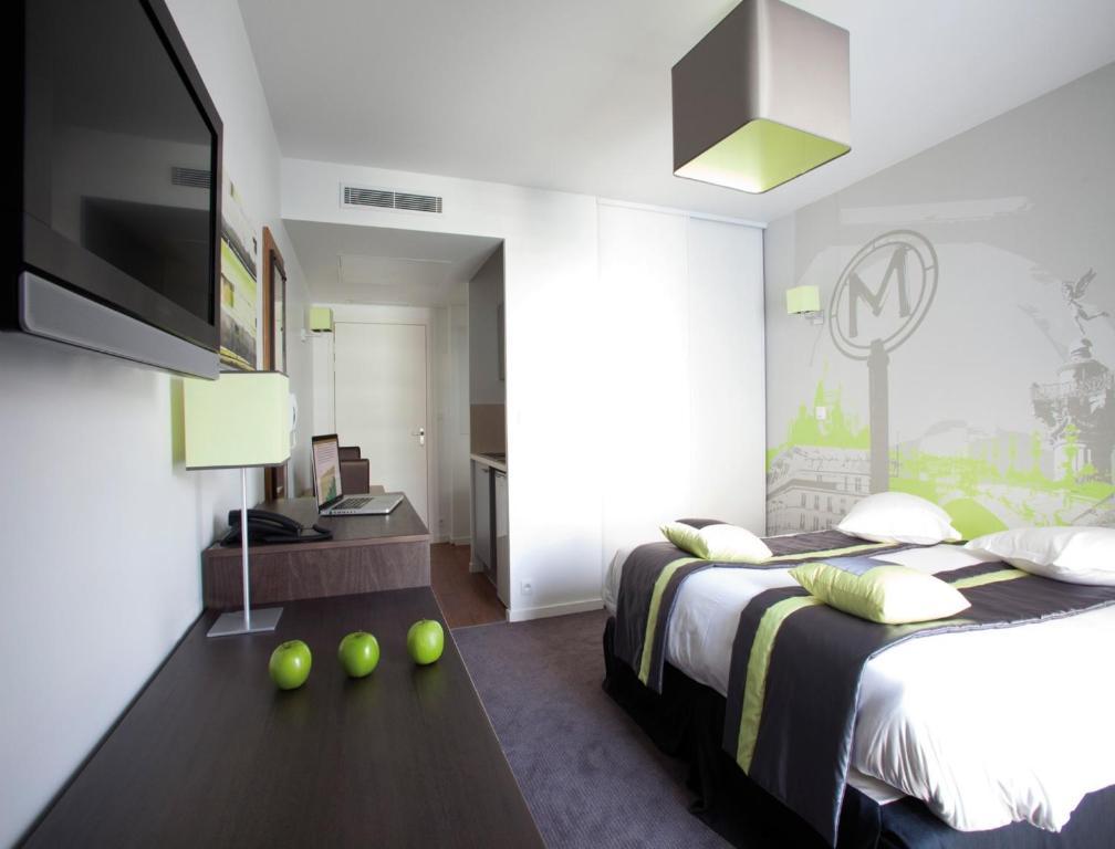 Lagrange Apart'Hotel Paris-Boulogne Zimmer foto