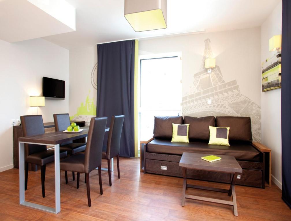 Lagrange Apart'Hotel Paris-Boulogne Zimmer foto